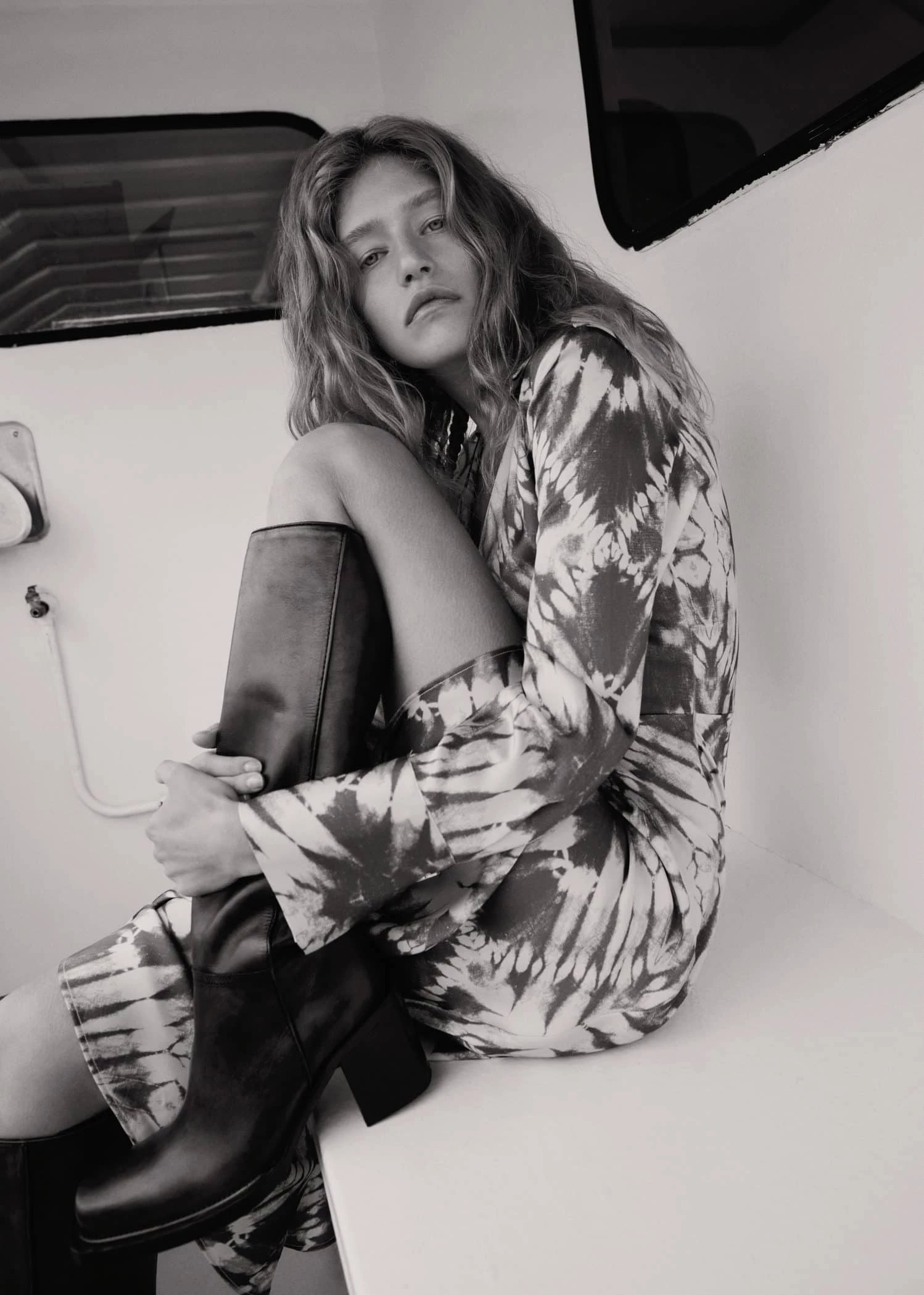 Robe Tie And Dye Satinée 10 Robe Tie And Dye Satinée – Image 10