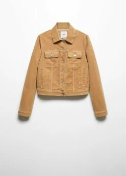 Blouson Velours Côtelé Col Imitation Mouton Retourné 15 Blouson Velours Côtelé Col Imitation Mouton Retourné -New Trendy Shop 57037724 09 D8