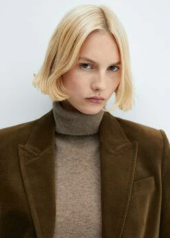 Veste Costume Velours Ras -New Trendy Shop 57037728 37 D1