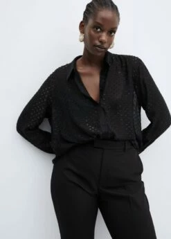 Chemise Semi-transparente Plumetis 16 Chemise Semi-transparente Plumetis -New Trendy Shop 57038268 99 D5