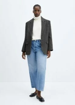 Veste Structurée Pied-de-poule -New Trendy Shop 57038279 92 D3