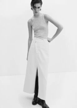 Jupe Jean Fendue -New Trendy Shop 57039123 05 D2