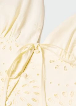 Robe Chemise Détails Ajourés -New Trendy Shop 57040081 10 D8