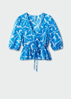 Blouse Croisée Nœud 13 Blouse Croisée Nœud -New Trendy Shop 57040214 52 B