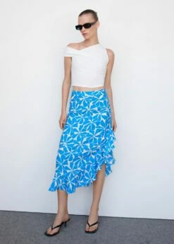 Jupe Asymétrique Imprimée -New Trendy Shop 57040266 52 99999999 01