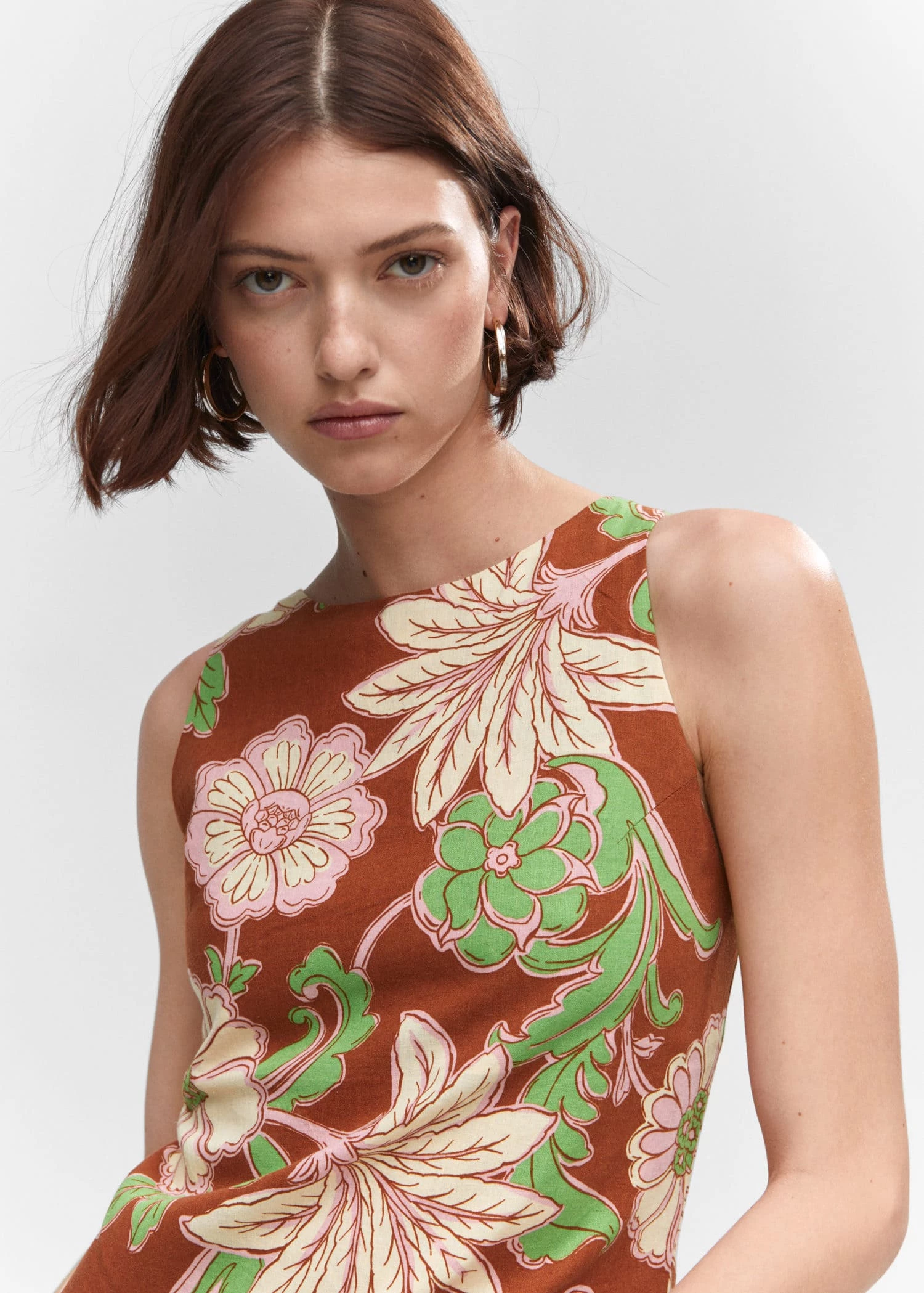 Robe Lin Ouverture Dos 4 Robe Lin Ouverture Dos – Image 4