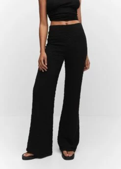 Pantalon Wideleg Texturé 21 Pantalon Wideleg Texturé -New Trendy Shop 57040277 99