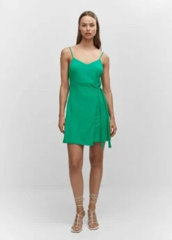 Robe Cache-cœur Nœud 21 Robe Cache-cœur Nœud -New Trendy Shop 57040297 43 99999999 01