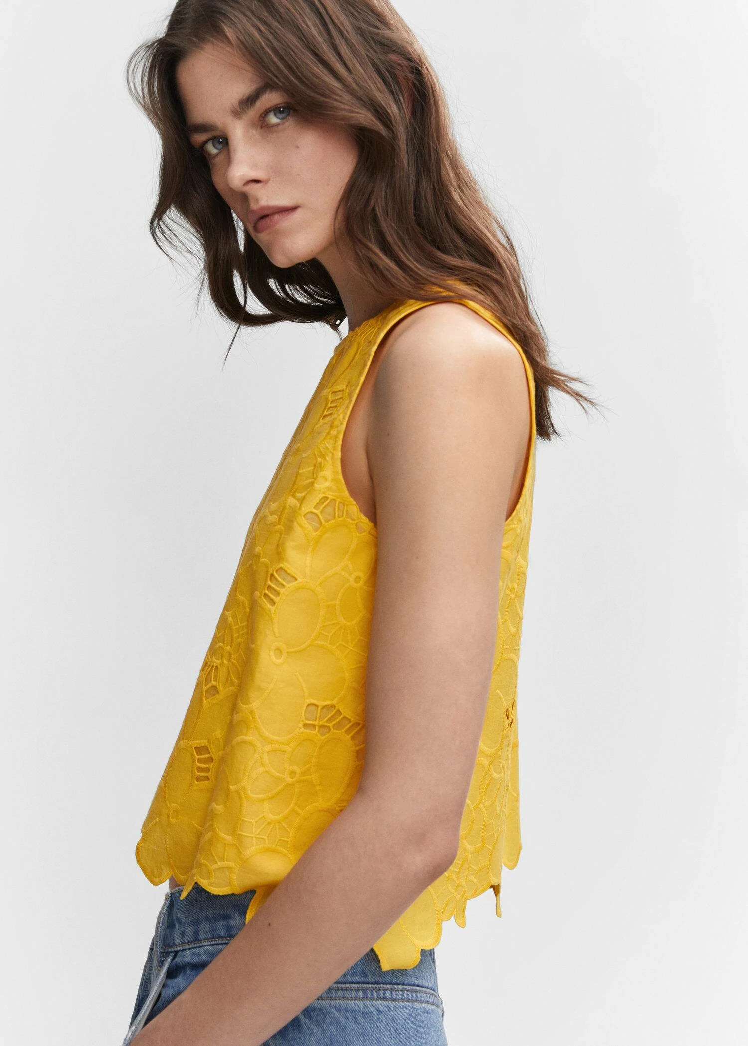 Blouse Broderies Ajourées 4 Blouse Broderies Ajourées – Image 4