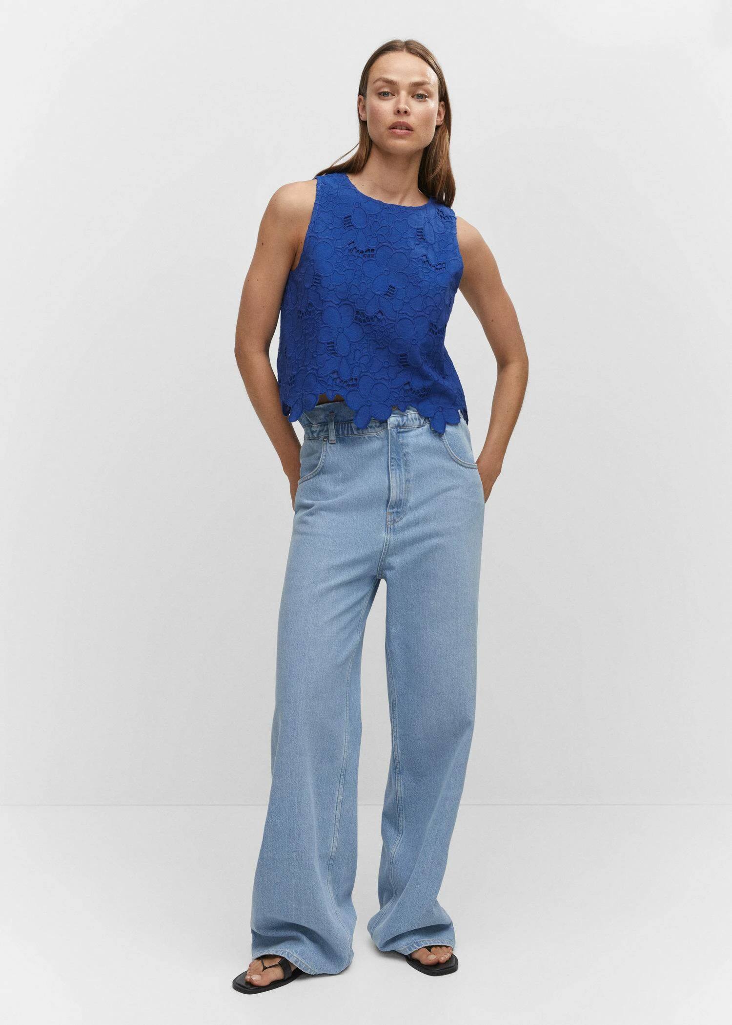 Blouse Broderies Ajourées 8 Blouse Broderies Ajourées – Image 8