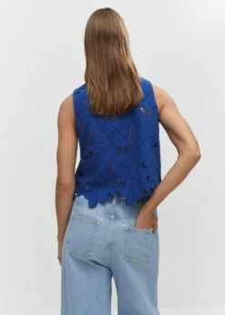 Blouse Broderies Ajourées 20 Blouse Broderies Ajourées -New Trendy Shop 57040314 52 R