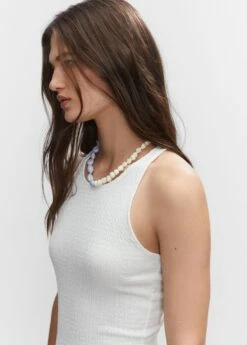 Robe Texturée Ouverture -New Trendy Shop 57040317 02 D1