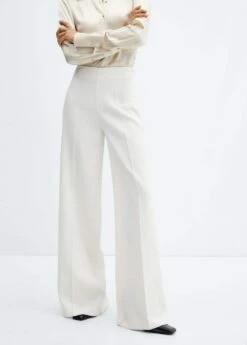 Pantalon Palazzo Taille Haute