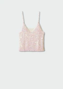 Top Crochet Sequins -New Trendy Shop 57040340 90 B