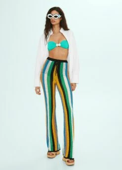 Pantalon Maille Ajourée 19 Pantalon Maille Ajourée -New Trendy Shop 57040378 15 99999999 01