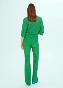 Pantalon Maille Ajourée 14 Pantalon Maille Ajourée -New Trendy Shop 57040378 43 R