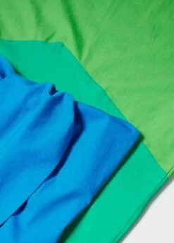 Robe Multicolore Encolure Nouée -New Trendy Shop 57040386 52 D8