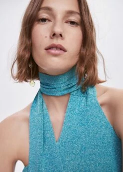 Top Asymétrique Lurex -New Trendy Shop 57040452 52 D1