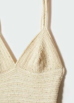 Robe Maille Détail Sequins -New Trendy Shop 57040453 05 D8