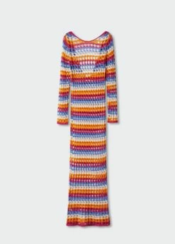 Robe Crochet Multicolore -New Trendy Shop 57040457 21 B
