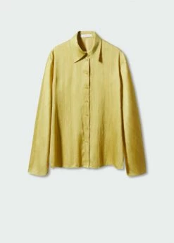 Chemise Plissée Satinée -New Trendy Shop 57040689 14 B