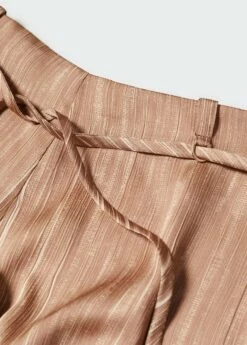 Pantalon Plissé Satiné 18 Pantalon Plissé Satiné -New Trendy Shop 57040699 30 D8