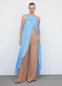 Robe Plissée Emmanchures Américaines -New Trendy Shop 57040721 52 99999999 01