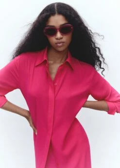 Robe Chemise Ouvertures -New Trendy Shop 57040728 88 D6