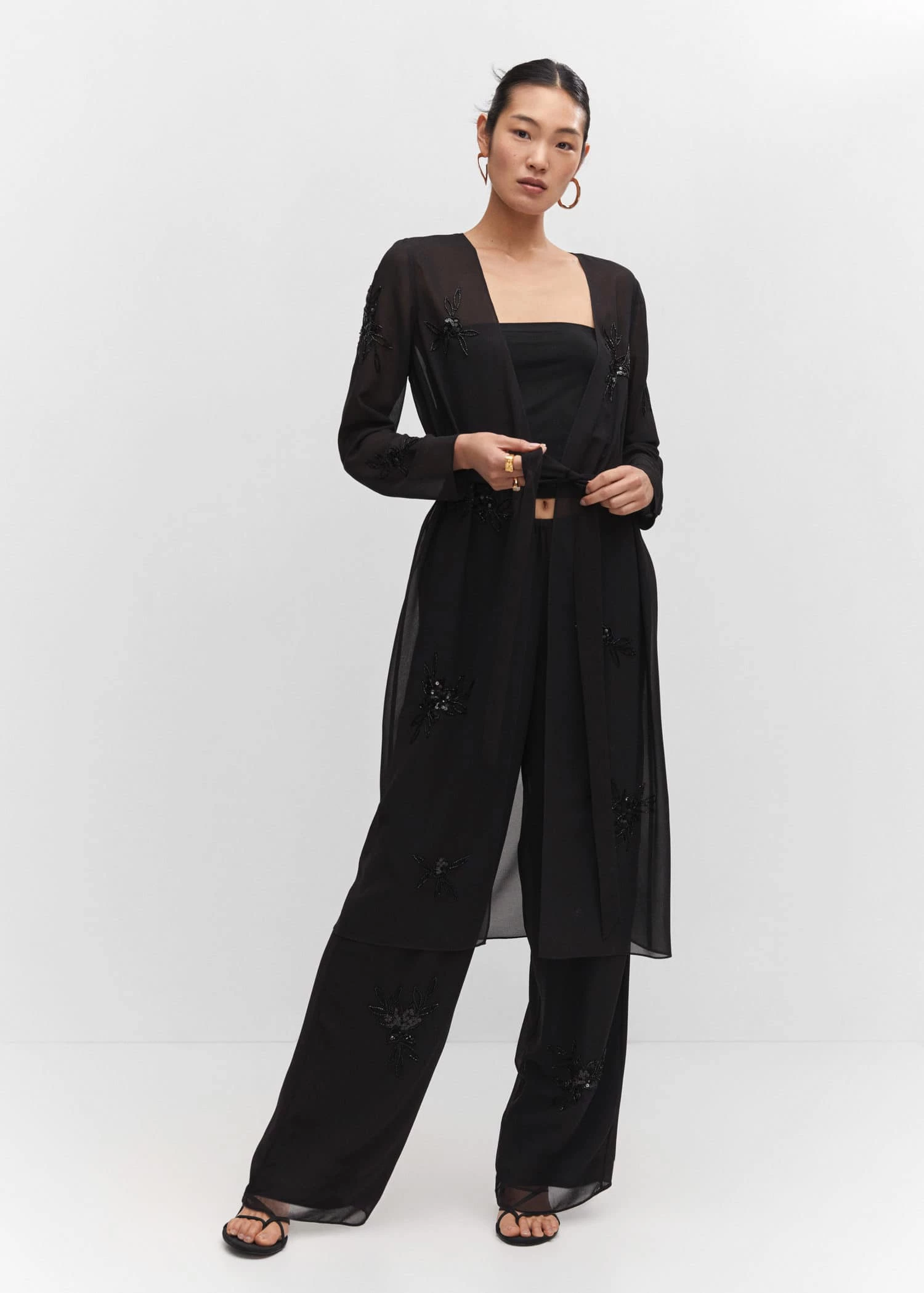 Caftan Détails Perlés 2 Caftan Détails Perlés – Image 2