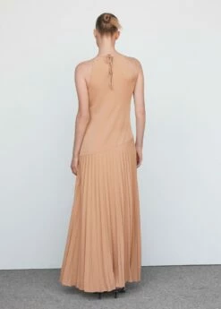 Robe à Empiècement Plissé 16 Robe à Empiècement Plissé -New Trendy Shop 57040750 33 R