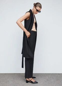 Gilet Long Nœud -New Trendy Shop 57040813 99 D2