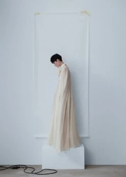 Longue Cape Ceinture à Nouer 19 Longue Cape Ceinture à Nouer -New Trendy Shop 57041174 05 D1