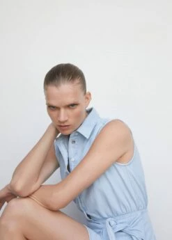 Robe Courte Cache-cœur -New Trendy Shop 57042507 TC D2