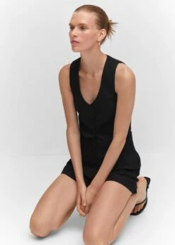 Gilet Ajusté Boutons -New Trendy Shop 57042882 99 D2