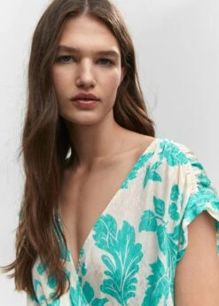 Blouse Cache-cœur à Fleurs -New Trendy Shop 57042887 05 D1