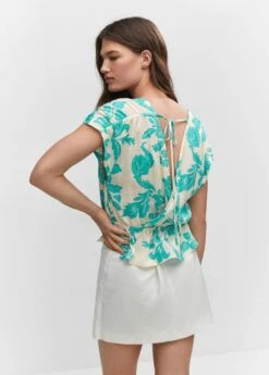 Blouse Cache-cœur à Fleurs -New Trendy Shop 57042887 05 R