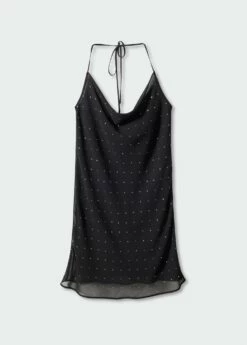 Robe Col Bénitier Strass -New Trendy Shop 57042889 99 B