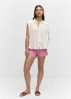 Chemise Sans Manches Boutons 21 Chemise Sans Manches Boutons -New Trendy Shop 57042892 02 99999999 01