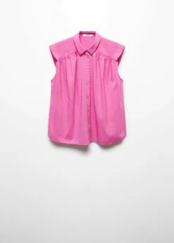 Chemise Sans Manches Boutons 19 Chemise Sans Manches Boutons -New Trendy Shop 57042892 85 B