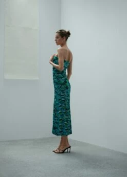 Robe Froncée Encolure Cœur -New Trendy Shop 57043276 46 D2