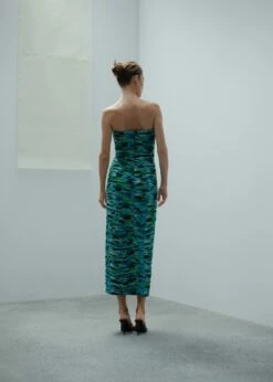 Robe Froncée Encolure Cœur -New Trendy Shop 57043276 46 R