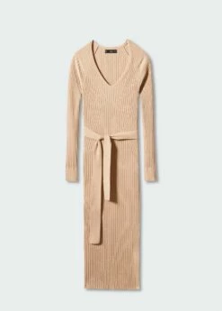 Robe Midi Maille Ceinture -New Trendy Shop 57043802 07 B