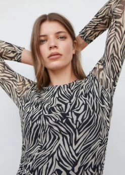 Robe Midi En Imprimé Animal -New Trendy Shop 57043804 99 D1