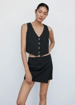 Minijupe Portefeuille Maille -New Trendy Shop 57043806 69