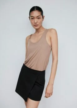 Minijupe Portefeuille Maille -New Trendy Shop 57043806 99 D2