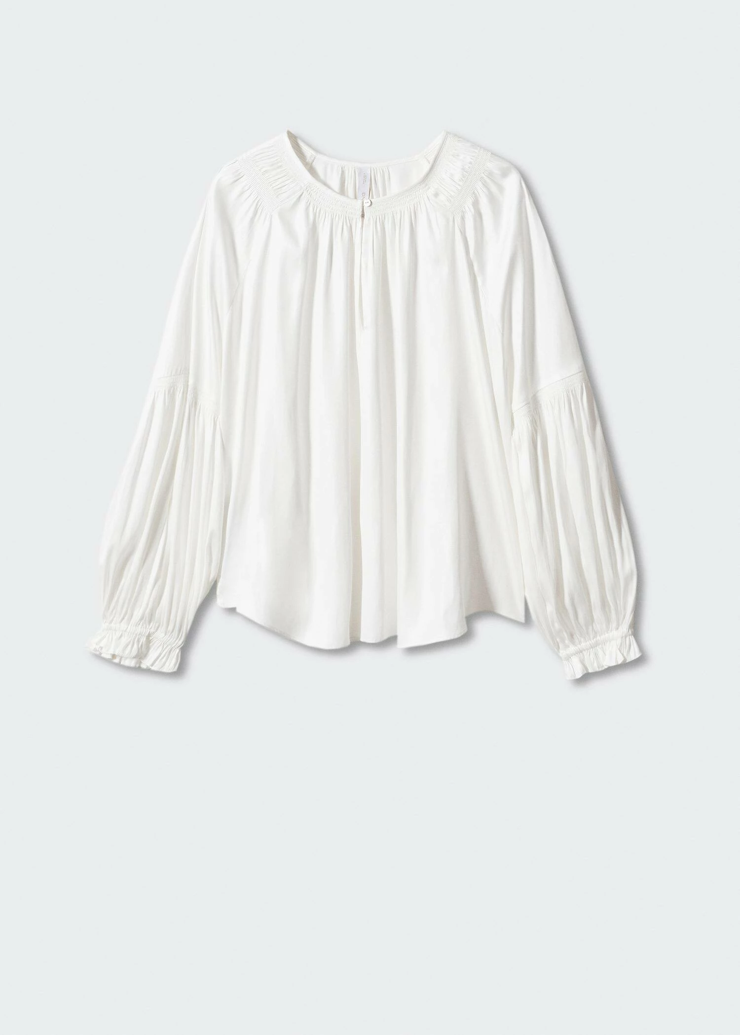 Blouse Froncée Bouton 11 Blouse Froncée Bouton – Image 11