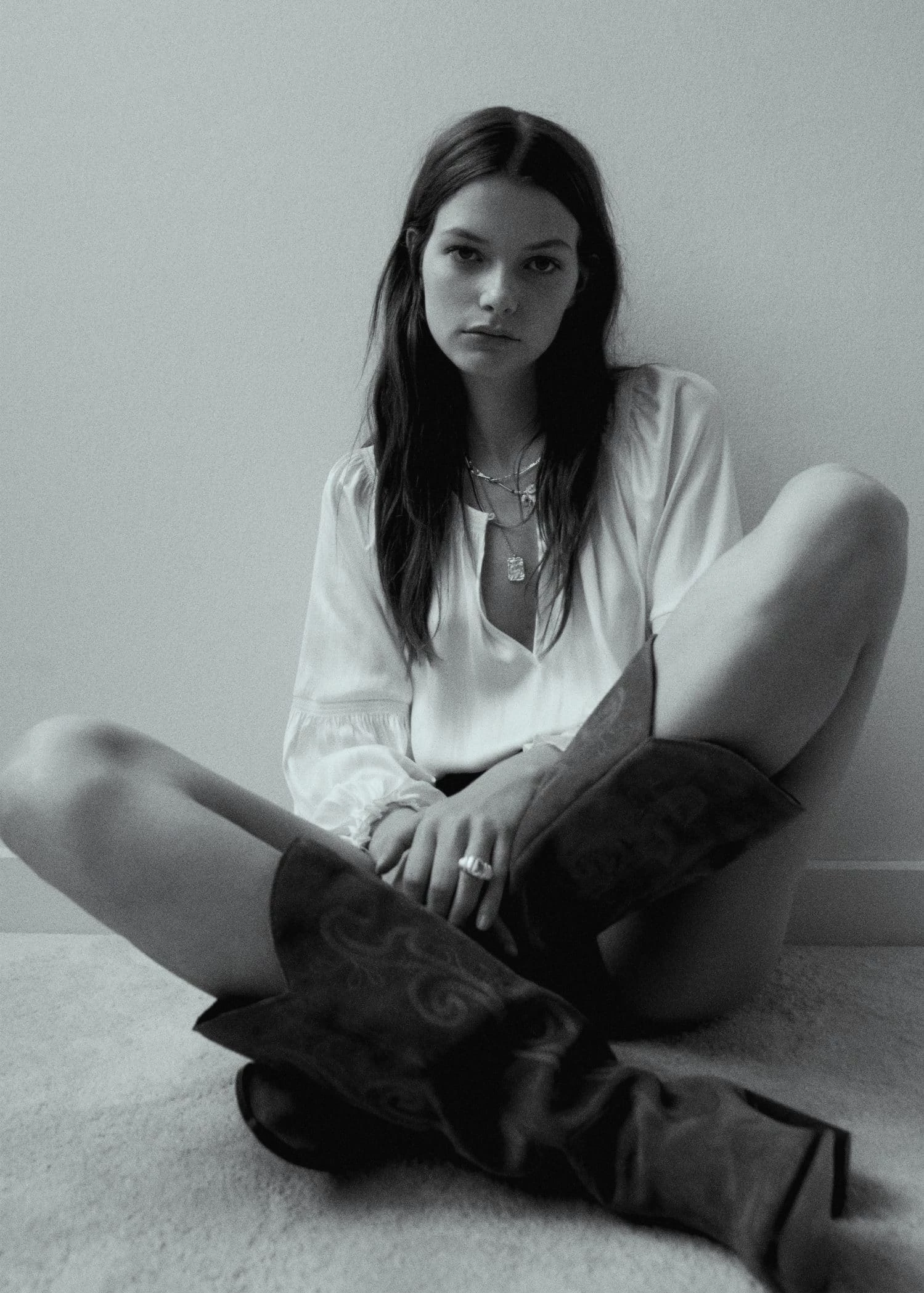 Blouse Froncée Bouton 8 Blouse Froncée Bouton – Image 8