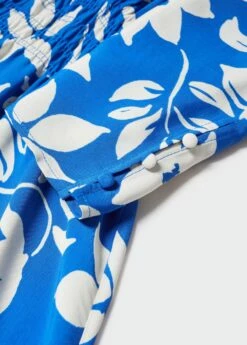 Robe Imprimée Détail Froncé -New Trendy Shop 57043808 52 D8