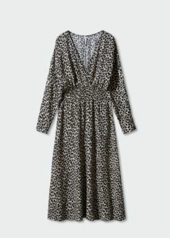 Robe Imprimée Détail Froncé -New Trendy Shop 57043808 99 B