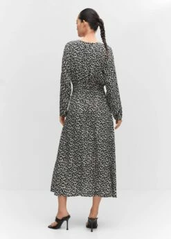 Robe Imprimée Détail Froncé -New Trendy Shop 57043808 99 R